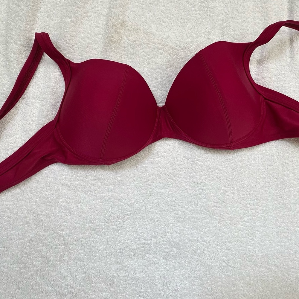 Elegant Red Women's Bra